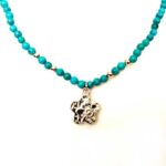 Nike Choker Necklace, Turquoise - Image 5