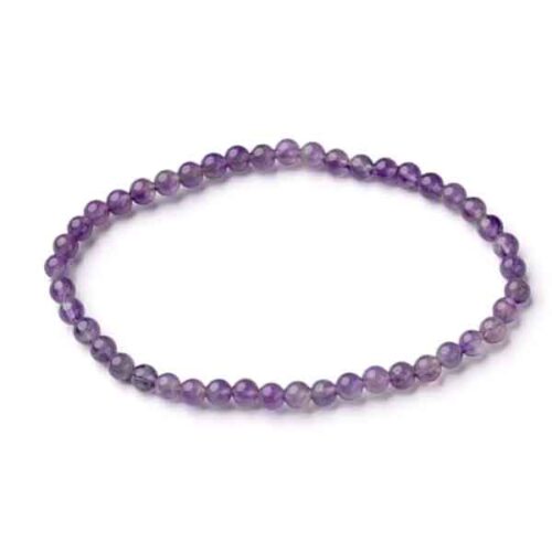 Amethyst, Handmade Natural Stone Bracelet - Image 11