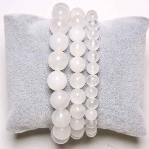 Milky Quartz, handmade bracelet - Image 3