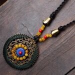 Merga Bien, Handmade Original Vintage Necklace - Image 3