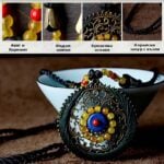 Merga Bien, Handmade Original Vintage Necklace - Image 7