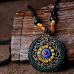 Merga Bien, Handmade Original Vintage Necklace - Image 8