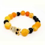 Knowledge and Wisdom, Natural Stone Bracelet - Image 4