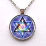 Star of David, Mandala Pendant