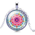Romance and Shared Love pendant, with mandala
