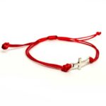 Faith and Protection, Bracelet with Cross, Sliding Knot - Image 2