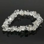 Планински кристал, гривна от естествен камък, несиметрични мъниста - Image 6