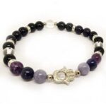 Phorcys, Handmade Bracelet, Natural Stones, Hamsa