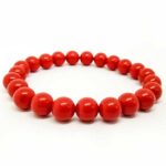 Natural Coral, handmade bracelet