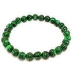 Malachite, Handmade Bracelet with Synthetic Stone - Image 6