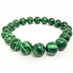 Malachite, Handmade Bracelet with Synthetic Stone - Image 15