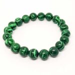 Malachite, Handmade Bracelet with Synthetic Stone - Image 14