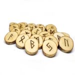 Handmade Wooden Rune Set, Birch - Image 3