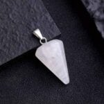 Natural Stone Pendants, Hexagonal Pyramid - Image 32