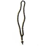 Hector, Men's Necklace with Onyx Cross, Natural Onyx and Amethyst - Image 7