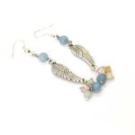 Little Angel, Handmade Natural Stone Earrings - Image 4
