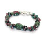 Diana, Boutique Bracelet and Earrings Set, Natural Stone - Image 5
