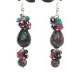 Diana, Boutique Bracelet and Earrings Set, Natural Stone - Image 6