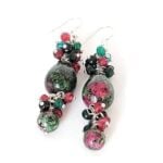 Diana, Boutique Bracelet and Earrings Set, Natural Stone - Image 17