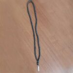 Fol, Men’s Necklace, Clear Quartz, Matte Onyx - Image 9