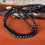 Fol, Men’s Necklace, Clear Quartz, Matte Onyx - Image 10
