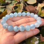 Aquamarine, Class A, handmade bracelet - Image 5