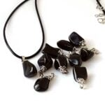 Onyx, Asymmetrical Natural Stone Pendant, “Isis” - Image 6