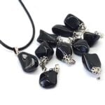 Onyx, Asymmetrical Natural Stone Pendant, “Isis” - Image 7
