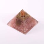 Protective Orgonite Pyramid with Rose Quartz - Image 3