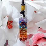 Медальон или ключодържател оргонит Седемте чакри - Image 8
