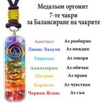 Медальон или ключодържател оргонит Седемте чакри - Image 4
