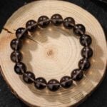 Smoky Quartz, handmade natural stone bracelet