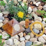 Protective Orgonite Pyramid with Citrine - Image 3
