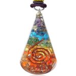 Медальон оргонит Седемте чакри, Капка - Image 4