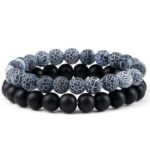 Diwali, natural stone Onyx and Agate, 10 mm