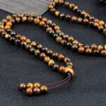 Nike, unisex necklaces, natural stones, different variants - Image 16