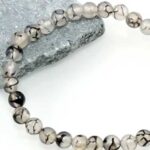 Dragon Veins, Agate, handmade bracelet, decorative stone - Image 4