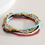 Set of 7 Multicolored Anklets - for Unforgettable Summer Adventures - Image 4