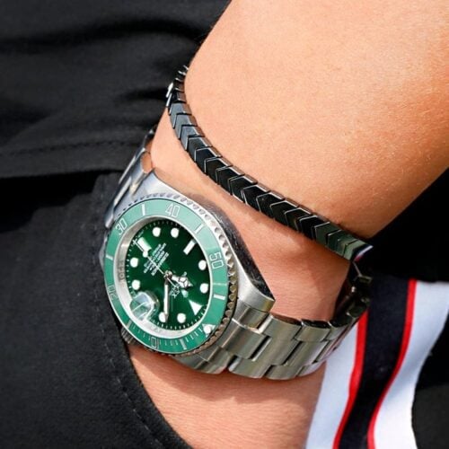 Boldness, men's bracelet, Hematite - Image 7