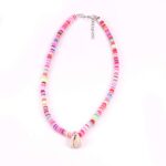 Multicolor Necklaces with Heishi Discs and Shell - the Perfect Summer Jewelry - Image 20