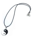Yin and Yang, Stainless Steel, Pendant - Image 3