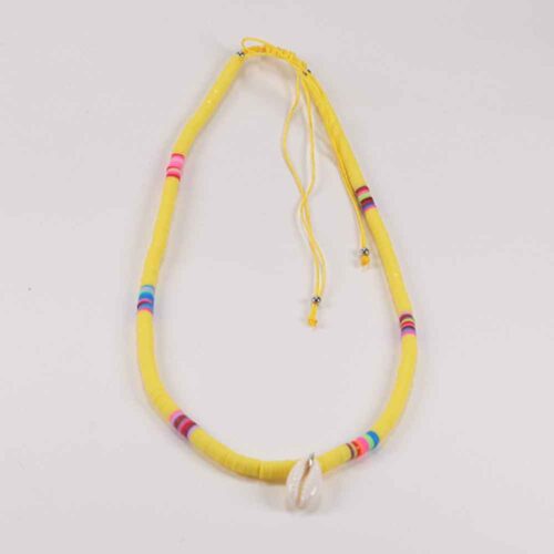 Multicolor Necklaces with Heishi Discs and Shell - the Perfect Summer Jewelry - Image 18