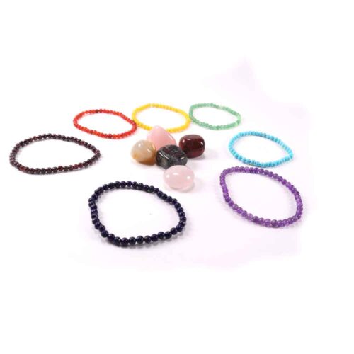 Harmony and Balance: 7 Chakra Bracelet Set for Inner Peace and Well-Being - Image 5