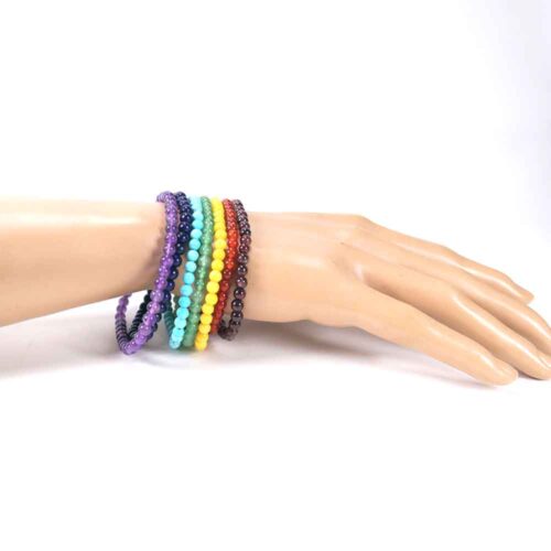 Harmony and Balance: 7 Chakra Bracelet Set for Inner Peace and Well-Being - Image 9
