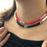 Multicolor Necklaces with Heishi Discs and Shell - the Perfect Summer Jewelry - Image 3