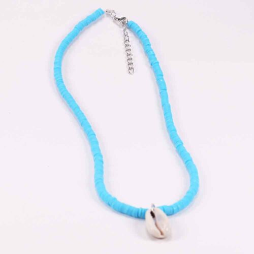 Multicolor Necklaces with Heishi Discs and Shell - the Perfect Summer Jewelry - Image 45