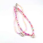 Multicolor Necklaces with Heishi Discs and Shell - the Perfect Summer Jewelry - Image 5