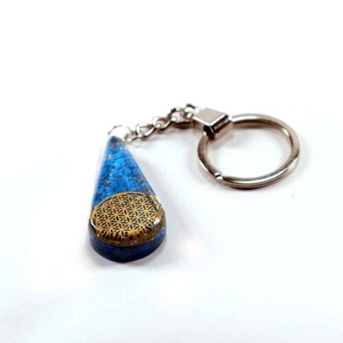 Orgonite pendant or keychain, Turquoise - Image 5