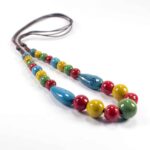 Dance of Colors, Necklace, Ceramic Beads