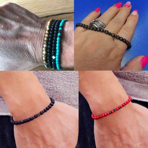 Atlas, Stylish Unisex Bracelet with Natural Stones - Image 11